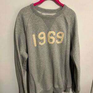 GAP Gray 1969 Sweatshirt L tall